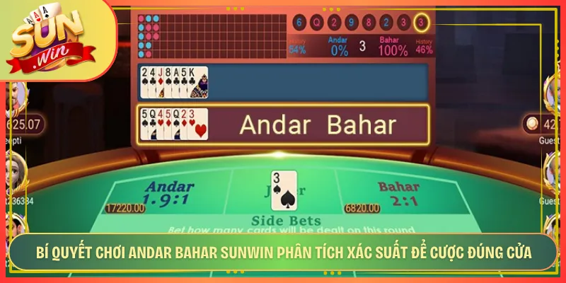 Bí Quyết Chơi Andar Bahar Sunwin Phân Tích Xác Suất Để Cược Đúng Cửa